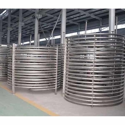 acciaio inossidabile dello scambiatore di calore della bobina del tubo 2.1mpa 1.6mpa per refrigerazione