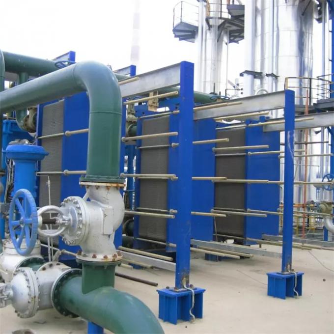 Ampio scambiatore di calore di grande viscosità del piatto del percorso di flusso